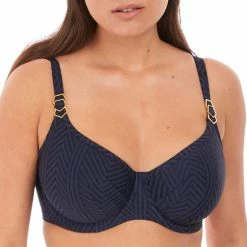 Remise 🤩 FANTASIE Haut De Maillot De Bain Grande Taille Long Island Ink 💯