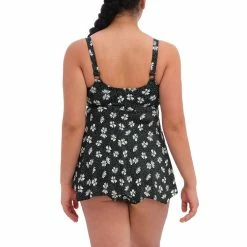 Top 10 🤩 ELOMI Tankini De Bain Grande Taille Sans Armatures Plain Sailing Black Daisy 😉 -Gabriella Shop unnamed file 194
