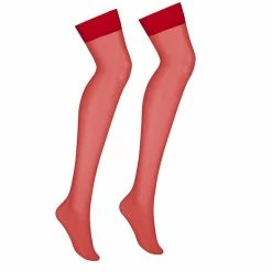 Offres 🧨 Obsessive Bas Avec Jarretière Rouge 💯 -Gabriella Shop unnamed file 2363