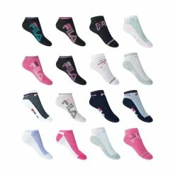 Grosses soldes ⌛ FILA Pack Surprise De 12 Paires De Chaussettes Femme 🔥