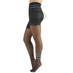 Meilleure affaire 🎉 Cette Collant Taille Haute Gainant Push-up Relaxant Ottawa Noir 20 Den 👍