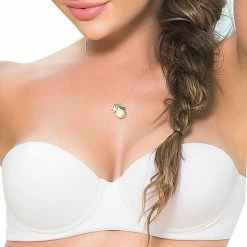 De gros ⭐ MAPALÉ Haut De Maillot Bandeau Perfect Fit Blanc ❤️