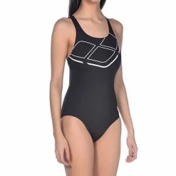 Tout neuf ⌛ ARENA Maillot De Bain Noir Femme Arena Essentials Swim Pro ⭐